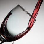 red wine glass