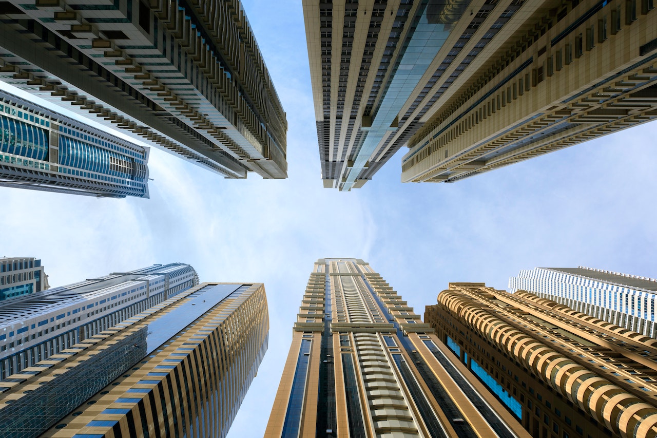 high rise buildings